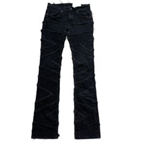 FWRD Stacked Slash Denim - Faded Black - Size 29x36 (Fits 34L)